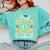 Proud Sister Of A Class Of 2025 Graduate Senior Graduation Comfort Colors Sweatshirt Chalky Mint