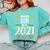 Proud Son Of A 2021 Graduate Graduation Clothes MBA PhD Comfort Colors Sweatshirt Chalky Mint