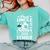 Proud Uncle Of a Soccer Senior 2026 Graduation Comfort Colors Sweatshirt Chalky Mint