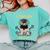 I Puggin' Did It Best Men Women Graduation T-Shirt Comfort Colors Sweatshirt Chalky Mint