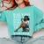 Queen Masters Degree Graduation Educated Melanin Grad Comfort Colors Sweatshirt Chalky Mint