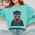 Raccoon Graduation Comfort Colors Sweatshirt Chalky Mint