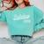 Radiology Technologist Graduation Comfort Colors Sweatshirt Chalky Mint