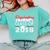 Respiratory Therapy Class Of 2018 Graduation Shirt Women Men Comfort Colors Sweatshirt Chalky Mint