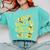 Retro Anti Social Club Bees Introvert Women Men Comfort Colors Sweatshirt Chalky Mint
