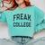 Retro Anti Social FREAK COLLEGE Introvert Stay Away From Me Comfort Colors Sweatshirt Chalky Mint Retro Anti Social FREAK COLLEGE Introvert Stay Away From Me Comfort Colors Sweatshirt Chalky Mint