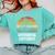 Retro Antisocial Butterfly Shirt For Introverts Comfort Colors Sweatshirt Chalky Mint