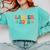Retro Lawyer 2025 Attorney School Graduation Student Lawyer Comfort Colors Sweatshirt Chalky Mint