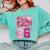 Retro Senior 2026 Coquette Bow Graduation Class Of 2026 Comfort Colors Sweatshirt Chalky Mint