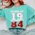 Reunion 1984 Class Of 1984 Reunion 84 Graduation 1984 Comfort Colors Sweatshirt Chalky Mint