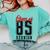 Reunion 1985 Matching Graduation High School Class Of 1985 Comfort Colors Sweatshirt Chalky Mint