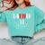 RN Nursing Student Graduation EaRNed It Comfort Colors Sweatshirt Chalky Mint
