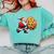 Santa Holding Cookie Xmas Baker Introvert Christmas Comfort Colors Sweatshirt Chalky Mint Santa Holding Cookie Xmas Baker Introvert Christmas Comfort Colors Sweatshirt Chalky Mint
