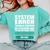 Sarcastic Apparel For Antisocial Introverts System Error Comfort Colors Sweatshirt Chalky Mint Sarcastic Apparel For Antisocial Introverts System Error Comfort Colors Sweatshirt Chalky Mint