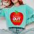School Is Out Forever Graduation Humor Comfort Colors Sweatshirt Chalky Mint
