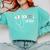 School Nurse Nursing Graduate School Graduation Comfort Colors Sweatshirt Chalky Mint