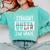 Second Grade Graduation Shirt Straight Outta 2nd Grade Comfort Colors Sweatshirt Chalky Mint