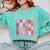 Selectively Social Sarcastic Introvert Humor Comfort Colors Sweatshirt Chalky Mint