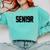 SEN19R Senior 2019 High School Graduation Party T-Shirt Comfort Colors Sweatshirt Chalky Mint