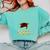 Senior 2019 Graduation Shirt Burgundy Gold Class Colors G23 Comfort Colors Sweatshirt Chalky Mint