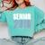 Senior 2019 Shirt Graduation Class Back To School Tee Comfort Colors Sweatshirt Chalky Mint