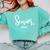 Senior 2020 Class Of 2020 Graduation Women Her Girl Comfort Colors Sweatshirt Chalky Mint