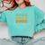 Senior 2022 Shirt Class Of 2022 Retro Graduation Grad Comfort Colors Sweatshirt Chalky Mint