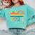 Senior 2023 Retro Class Of 2023 Seniors Graduation 23 Comfort Colors Sweatshirt Chalky Mint