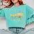 Senior 2024 Groovy Retro Class Of 2024 Graduation Senior 24 Comfort Colors Sweatshirt Chalky Mint