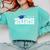 Senior 2025 Class Of 2025 Seniors Graduation 2025 Senior 25 Comfort Colors Sweatshirt Chalky Mint