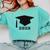 SENIOR 2025 Cute Graduation Class Of 2025 Graduate Comfort Colors Sweatshirt Chalky Mint