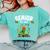Senior 2025 Graduation Caterpillar For Kids Cute Coquette Comfort Colors Sweatshirt Chalky Mint