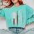Senior 2026 American Flag Shirt USA Graduation Class Of 2026 Comfort Colors Sweatshirt Chalky Mint