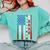 Senior 2026 Baseball American Flag Class Of 2026 Graduation Comfort Colors Sweatshirt Chalky Mint