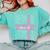 Senior 2026 Class Of 2026 Seniors Graduation 2026 Girl Women Comfort Colors Sweatshirt Chalky Mint
