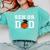 Senior 2026 Dad Basketball Graduation Comfort Colors Sweatshirt Chalky Mint