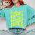 Senior Assassin Winner School Graduation Water Game Comfort Colors Sweatshirt Chalky Mint