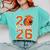 Senior Basketball Class Of 2026 Crew Basketball Graduation Comfort Colors Sweatshirt Chalky Mint