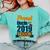 Senior Class Of 2019 Tshirt Graduation School Students Uncle Comfort Colors Sweatshirt Chalky Mint
