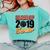 Senior Class Of 2019 Tshirt Graduation Students Hockey Comfort Colors Sweatshirt Chalky Mint
