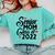 Senior Class Of 2022 School Graduation Mom Comfort Colors Sweatshirt Chalky Mint