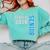 Senior Class Of 2026 Graduation 2026 Comfort Colors Sweatshirt Chalky Mint
