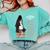 Senior Class Of 2026 Melanin Girl 2026 Graduation Comfort Colors Sweatshirt Chalky Mint