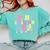 In My Senior Era Mom Class Of 2025 Senior 2025 Graduation Comfort Colors Sweatshirt Chalky Mint