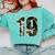 Senior Floral Class Of 2019 Shirt Graduation Idea Comfort Colors Sweatshirt Chalky Mint
