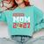 Senior Football Mom 2027 Team Class Of 2027 Graduation Mom Comfort Colors Sweatshirt Chalky Mint