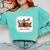 Senior Football Mom Class Of 2025 Graduation Graduate Comfort Colors Sweatshirt Chalky Mint