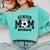 Senior Mom 2025 Soccer Mom Class Of 2025 Graduation Comfort Colors Sweatshirt Chalky Mint