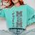 Senior Mom 2026 Wrestling Athlete Proud Parent Graduation Comfort Colors Sweatshirt Chalky Mint