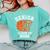 Senior Mom Class Of 2026 Basketball Graduation Comfort Colors Sweatshirt Chalky Mint